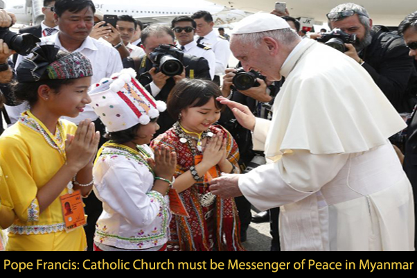 Catholic Church Must Cooperate with State & Other Religions to Win Peace in Myanmar