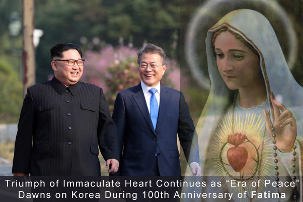 Korea Blest as Pope Francis Sends Marian Group on Urgent Worldwide Peace Mission